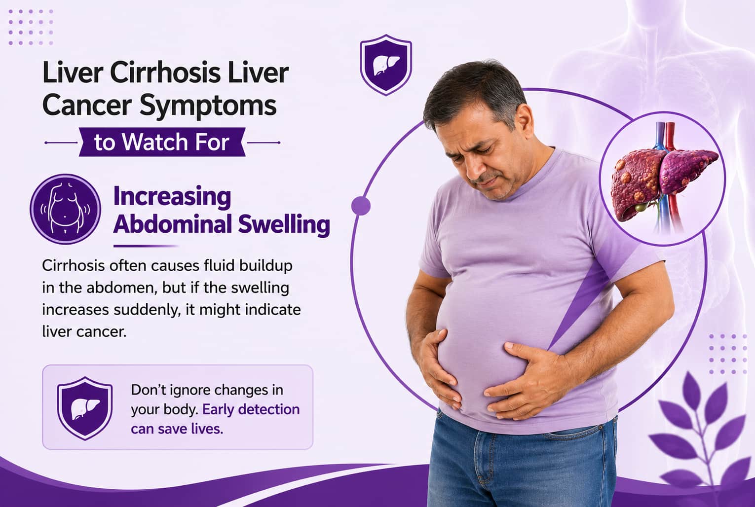 Increasing Abdominal Swelling