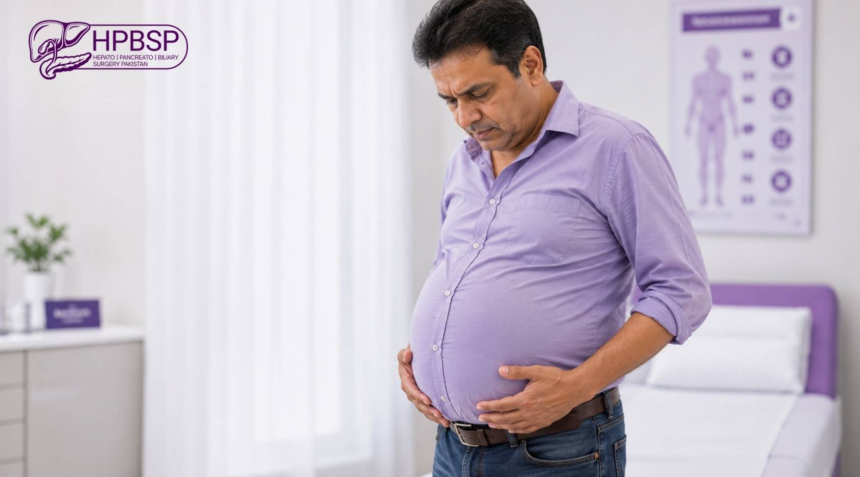 Swelling of the abdomen