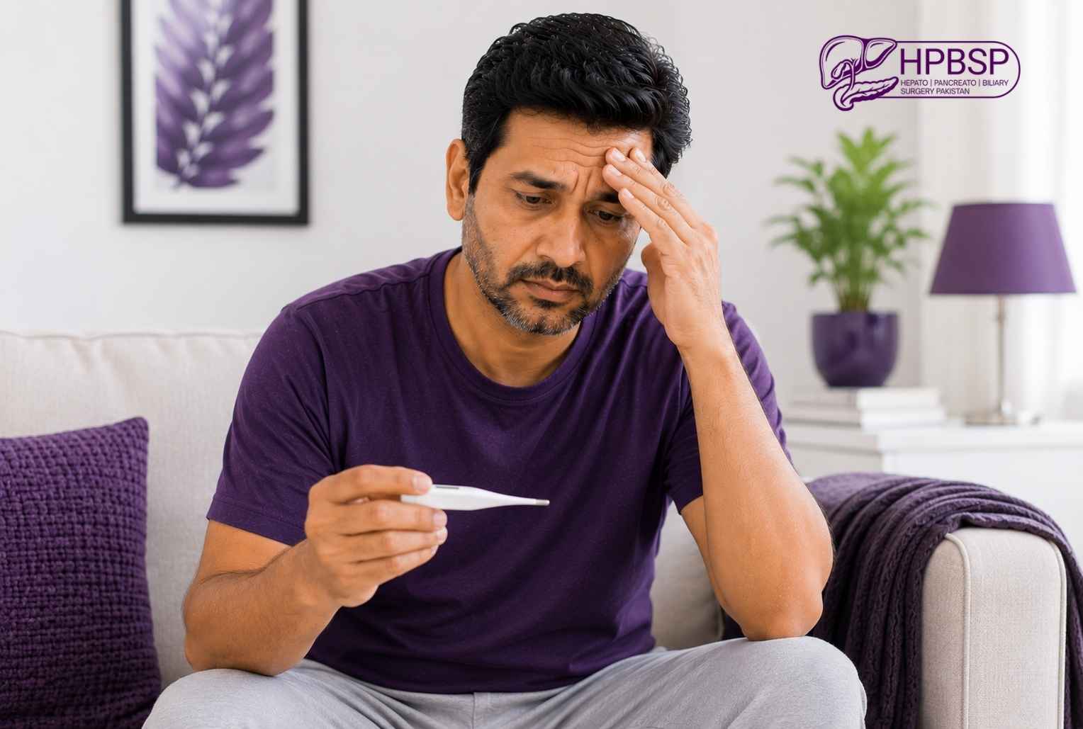 Low-grade fever without an obvious cause