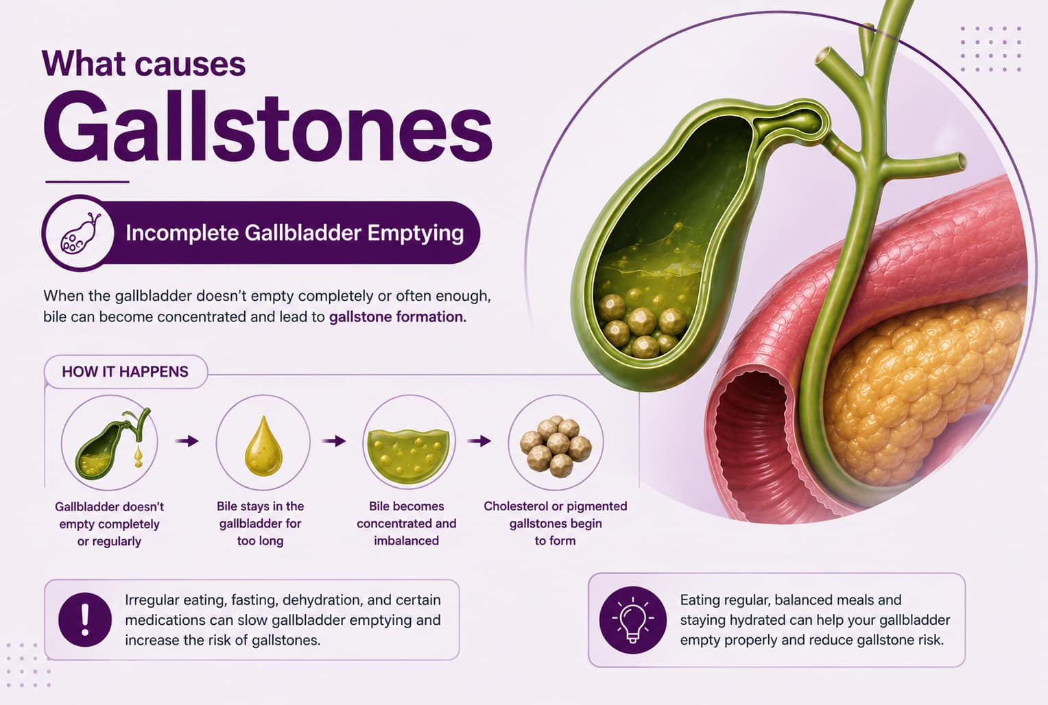 Incomplete Gallbladder Emptying