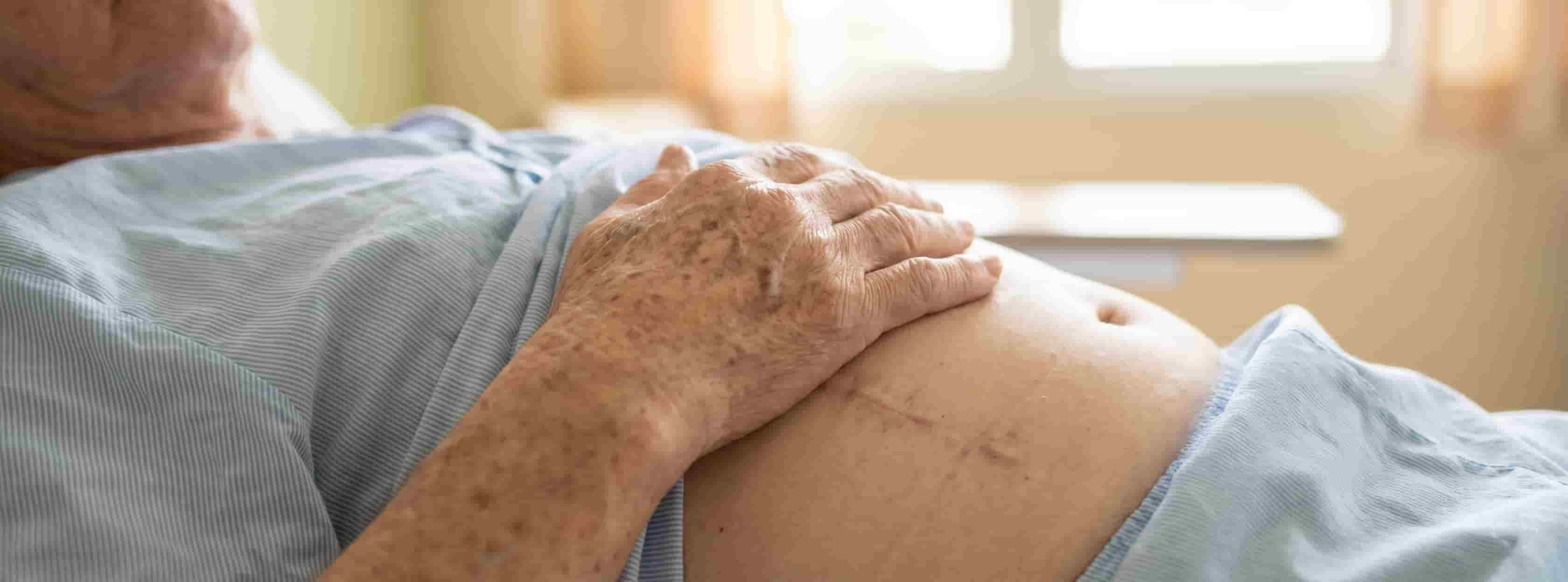 Surgical removal or liver transplant procedure