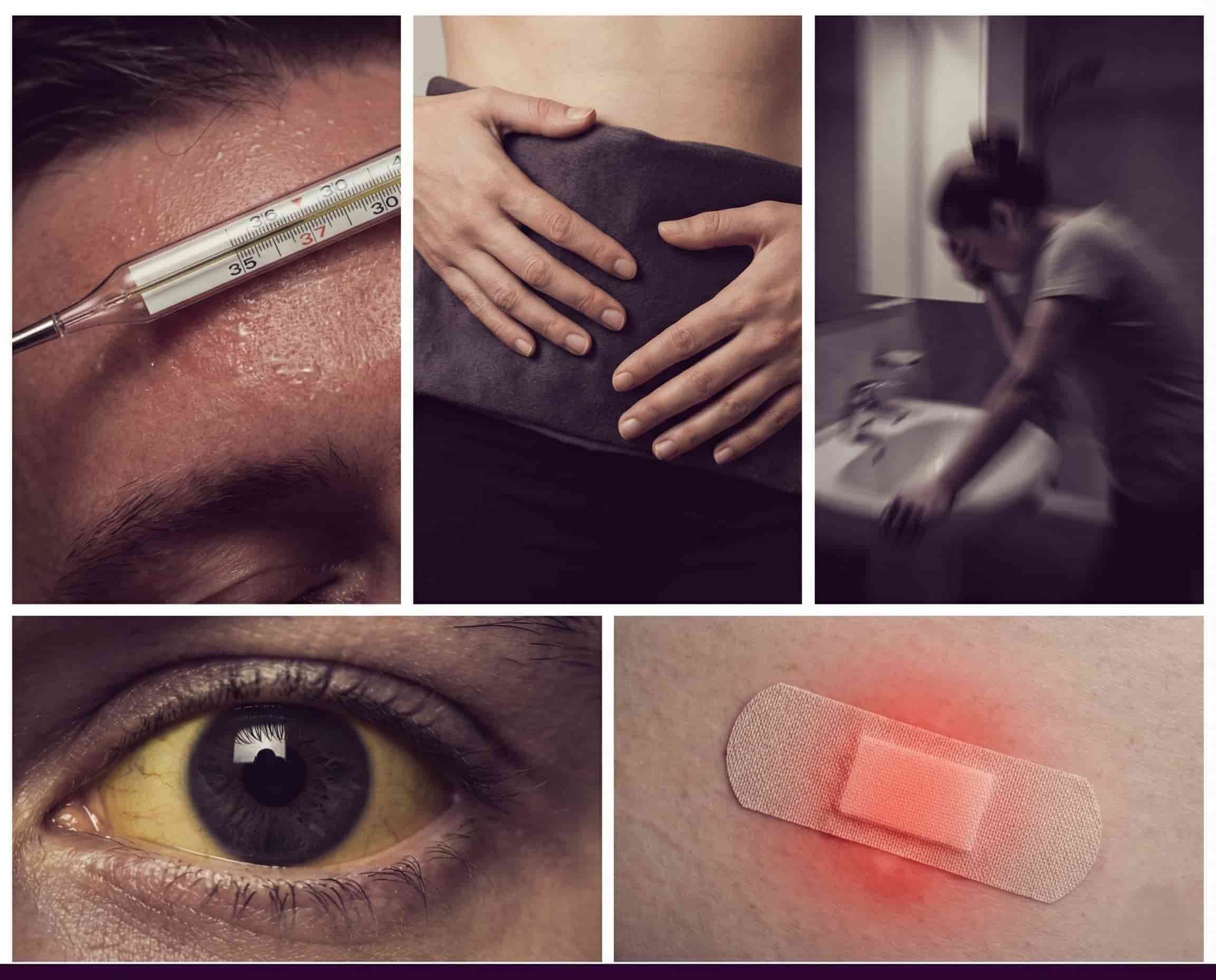 Doctor consulting with patient