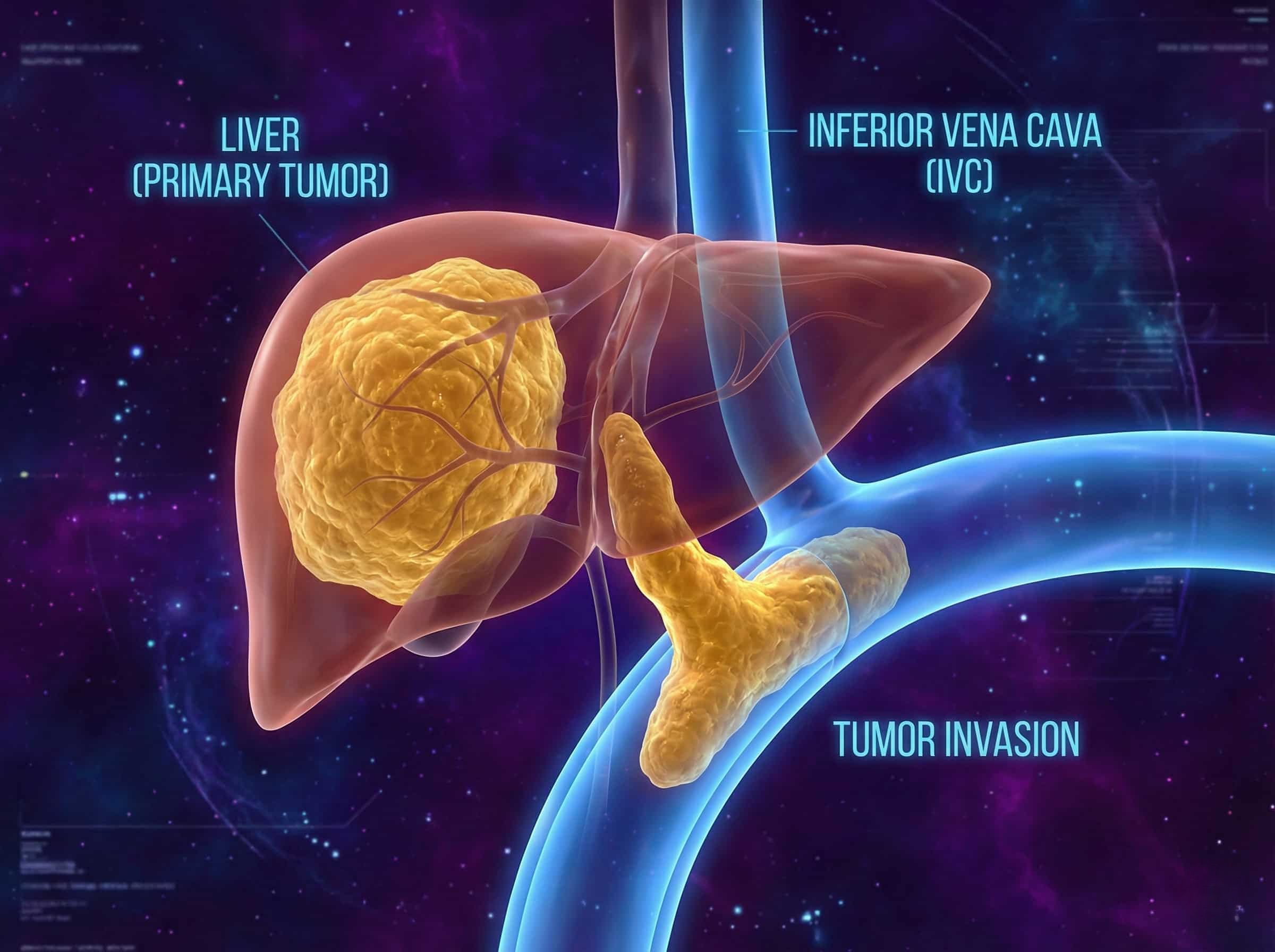 Liver Tumor Invading Vena Cava
